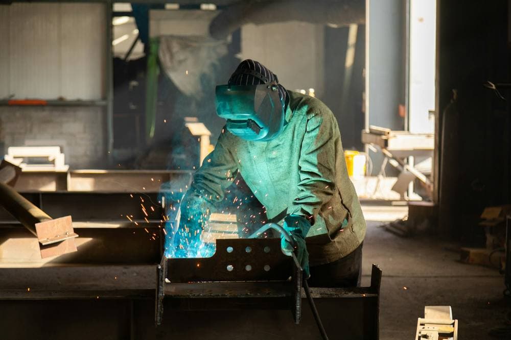 Structural repair welding for commercial and plant steel