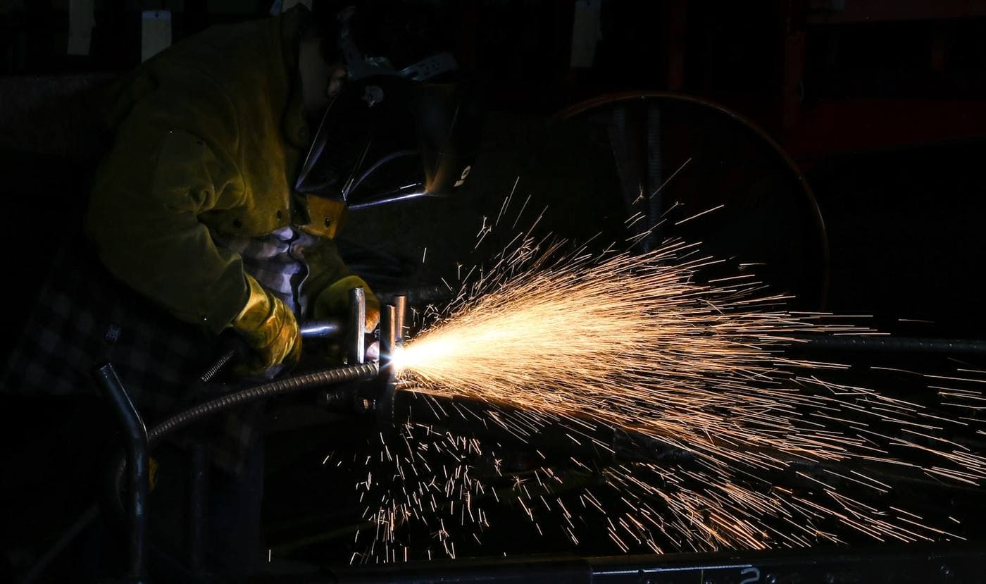 Steel fabrication tools and workshop equipment