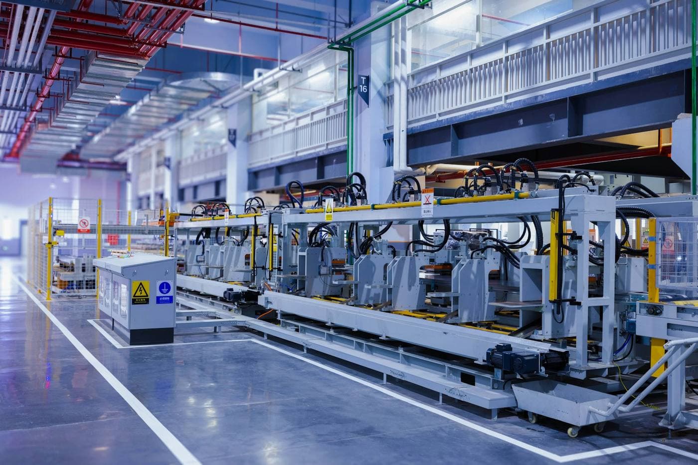 Precision mechanical work on industrial equipment