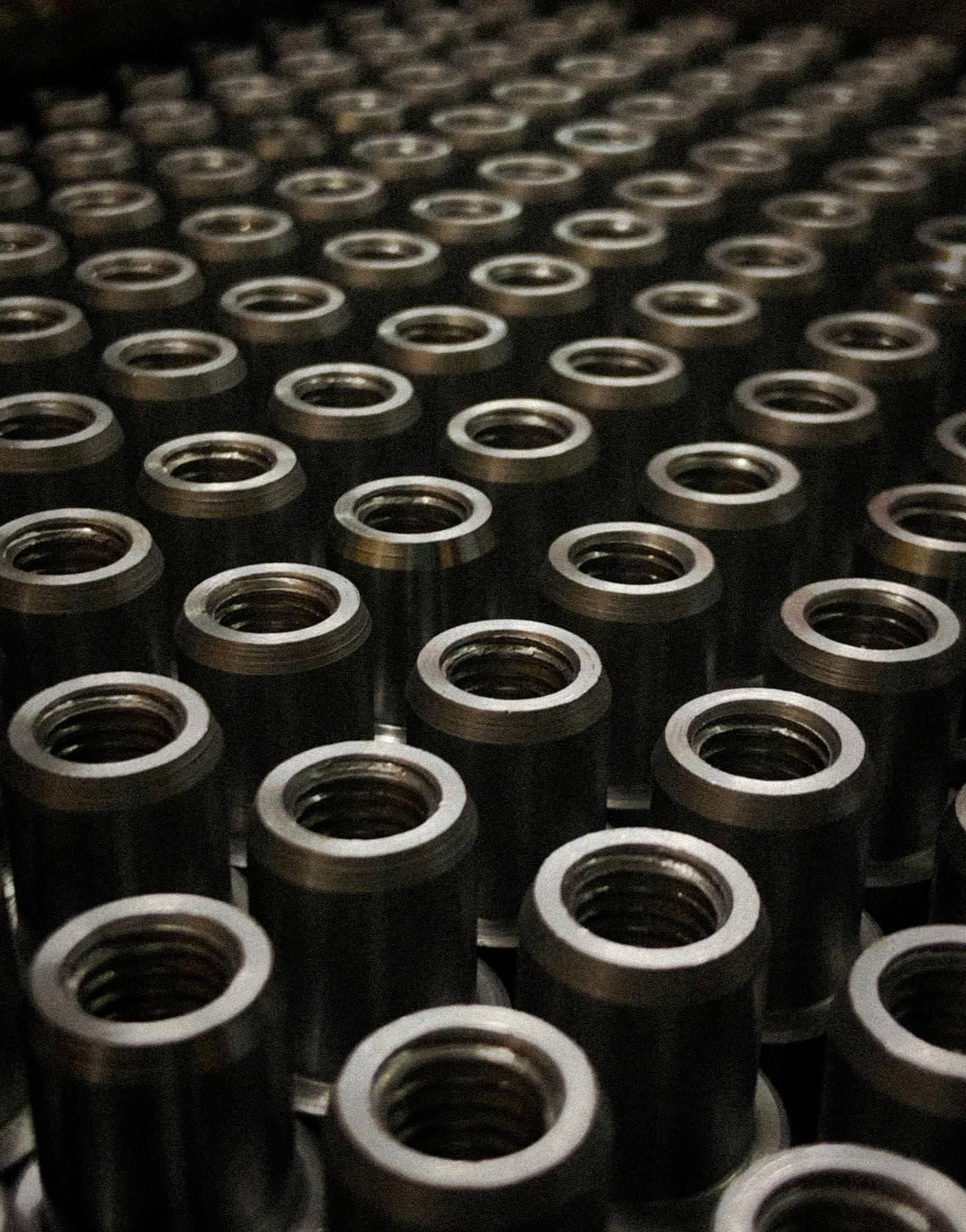 Fabricated pipework in an industrial setting